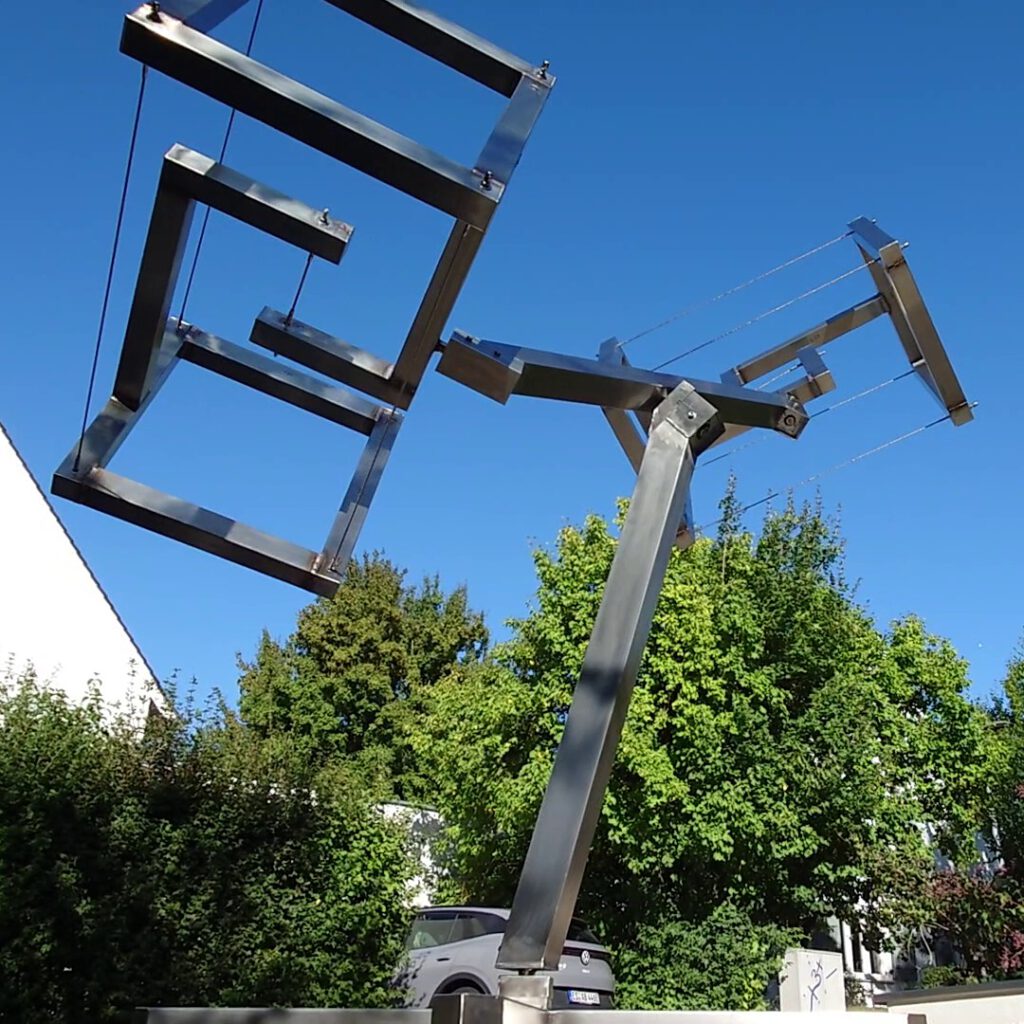 Kinetic Sculpture, Tensegrity II